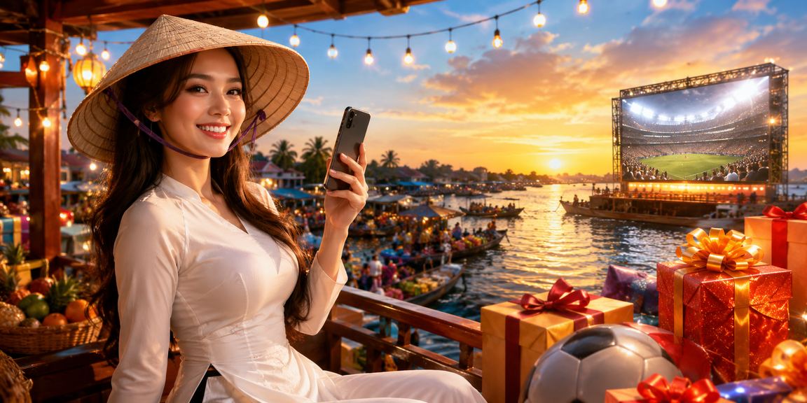 Thành viên VIP đăng ký tại vùng đồng bằng sông Mekong với nón lá đặc trưng